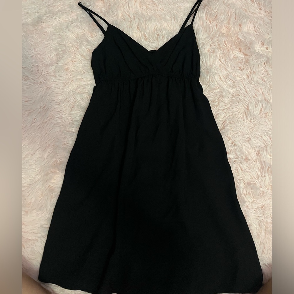 Kendall and Kylie black mini dress